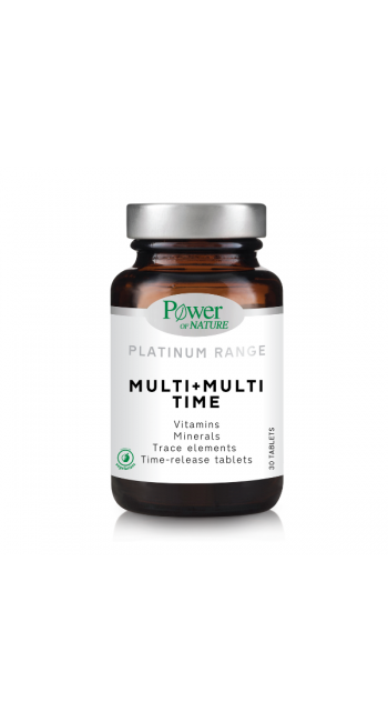 Power of Nature Platinum Range Multi + Multi Time, 30tabs