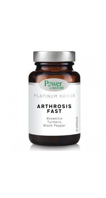 Power Health Platinum Arthrosis Fast Φυσικό Παυσίπονο για τους Πόνους των Αρθρώσεων, 20 caps 