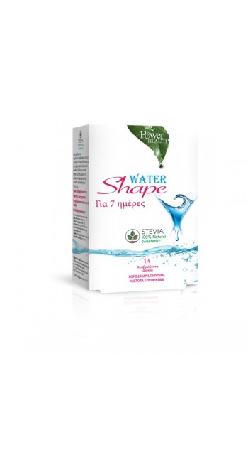 Power Of Nature 7 Days Water Shape Program Stevia Εντατικό Πρόγραμμα για Όμορφη Σιλουέτα, 14 eff. Tabs