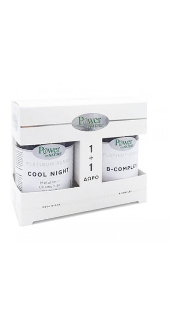 Power Health Set Platinum Range Cool Night 30tabs & Δώρο B Complex 20tabs 