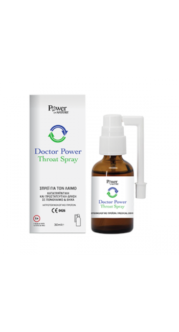 Power Of Nature Doctor Power Throat Καταπραϋντικό Spray για Πονόλαιμο & Βήχα 30ml