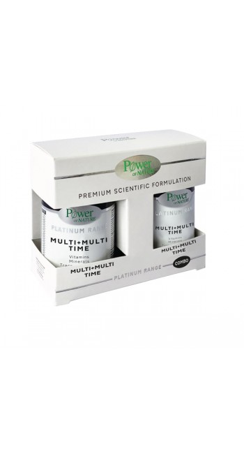 Power Of Nature Promo Platinum Range Multi+Multi Time, 2x30tabs