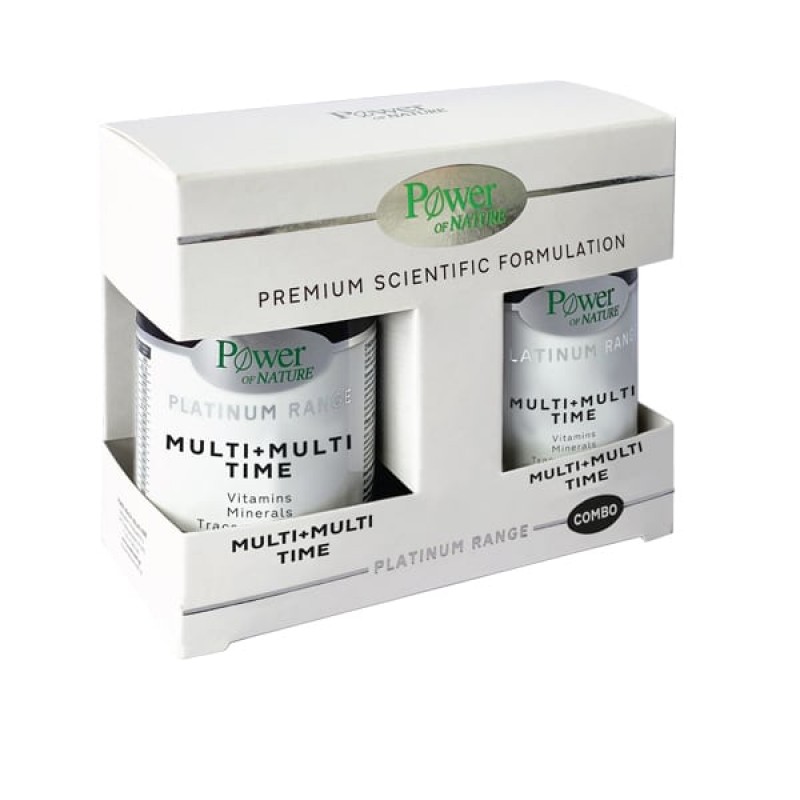 Power Of Nature Promo Platinum Range Multi+Multi Time, 2x30tabs