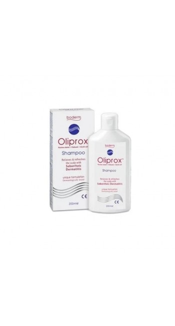 Boderm Oliprox Σαμπουάν για την Αντιμετώπιση της Σμηγματορροϊκής Δερματίτιδας στο Τριχωτό της Κεφαλής, 200ml