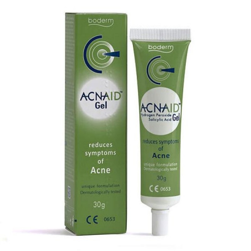 Boderm Acnaid Gel Αποτελεσματική Γέλη Προσώπου κατά της Ακμής, 30gr