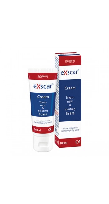 Boderm Exscar Κρέμα Επούλωσης & Περιποίησης για Ουλές & Πληγές, 100ml