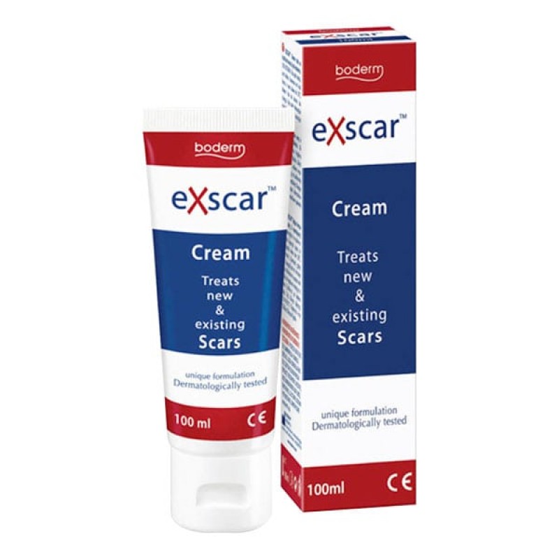 Boderm Exscar Κρέμα Επούλωσης & Περιποίησης για Ουλές & Πληγές, 100ml