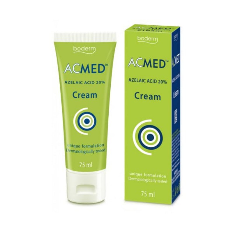 Boderm Acmed Azelaic Acid 20% Cream, Διορθώνει Τις Ατέλειες Του Λιπαρού Δέρματος, 75ml