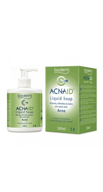 Boderm Acnaid Υγρό Σαπούνι κατά της Ακμής, 500ml