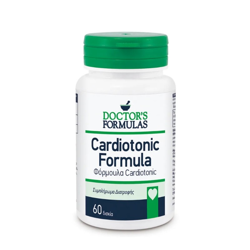 Doctor's Formulas Cardiotonic Συμπλήρωμα Διατροφής για την Καρδιαγγειακή Προστασία, 60 tabs