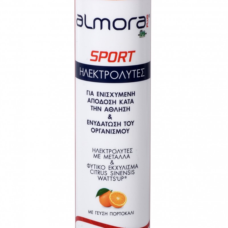 Almora Plus Sport 20 Ηλεκτρολύτες με Γεύση Πορτοκάλι, 20 Eff.tabs