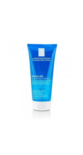 La Roche-Posay Effaclar Cleansing Foaming Gel, Αφρώδες Τζελ Καθαρισμού για Λιπαρές με Τάση Ακμής Επιδερμίδες 200ml