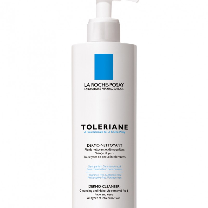 La Roche-Posay Toleriane Dermo Nettoyant, Απαλό Γαλάκτωμα Ντεμακιγιαζ Προσώπου & Ματιών, 400ml