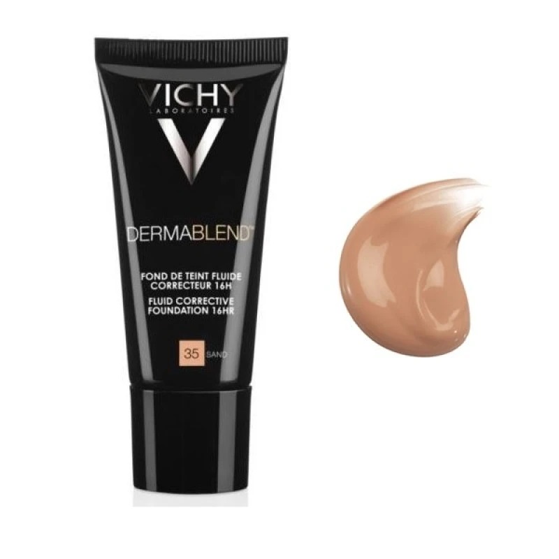 Vichy Dermablend Fluid Make-up 35-Sand SPF35, 30 ml