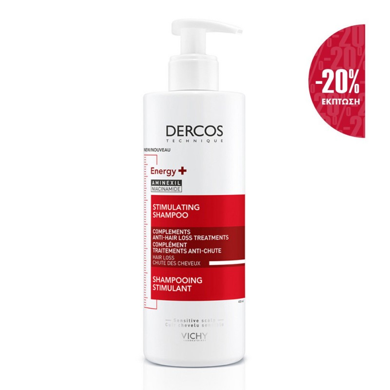 Vichy Dercos Energisant Shampoo 400ml