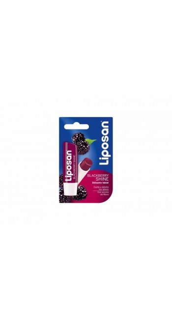 Liposan Blackberry Shine Lip Balm με Χρώμα, 4.8gr