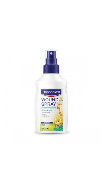 Hansaplast Wound Spray Σπρέι Καθαρισμού Πληγών για Παιδιά, 100ml