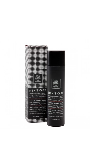 Apivita Men's Care After Shave Balm Ενυδατικό After Shave κατά των Ερεθισμών με βάλσαμο & πρόπολη, 100ml