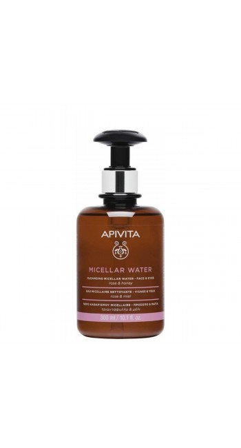 Apivita Cleansing Micellar Water Νερό Καθαρισμού Micellar για Πρόσωπο & Μάτια, 300ml