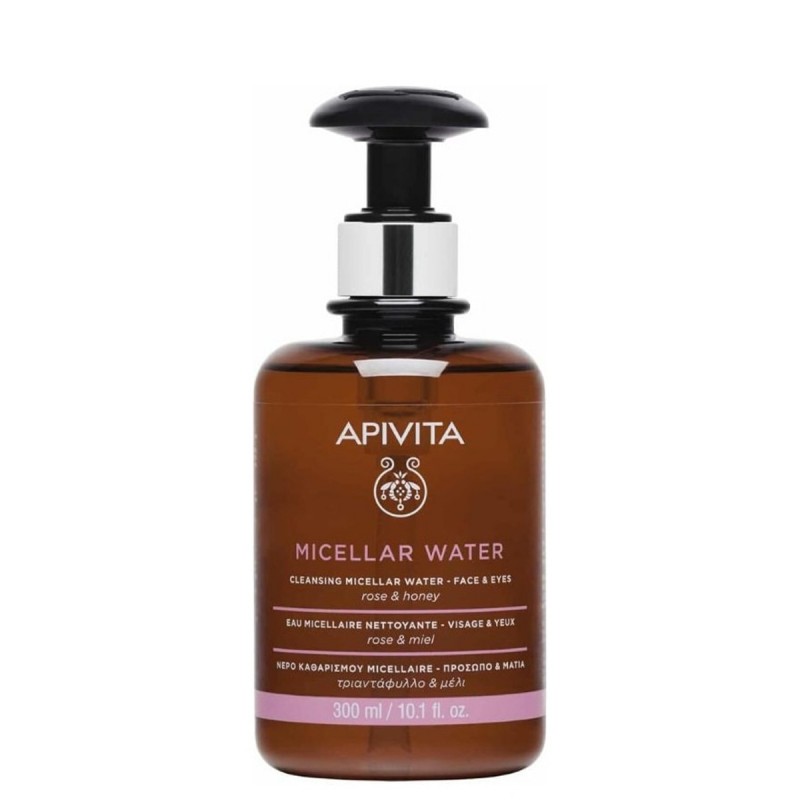 Apivita Cleansing Micellar Water Νερό Καθαρισμού Micellar για Πρόσωπο & Μάτια, 300ml