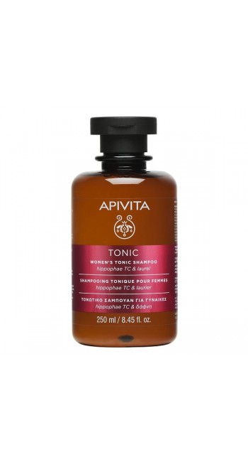 Apivita Women's Tonic Shampoo Τονωτικό Σαμπουάν Γυναικείας Τριχόπτωσης με Hippophae TC & Δάφνη 250ml