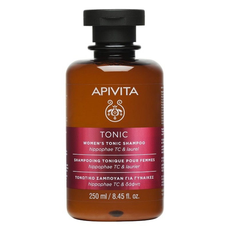 Apivita Women's Tonic Shampoo Τονωτικό Σαμπουάν Γυναικείας Τριχόπτωσης με Hippophae TC & Δάφνη 250ml