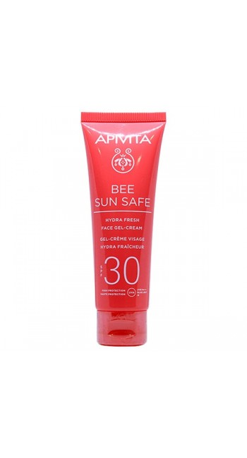 Apivita Bee Sun Safe Hydra Fresh Ενυδατική Κρέμα Gel Προσώπου SPF30, 50ml