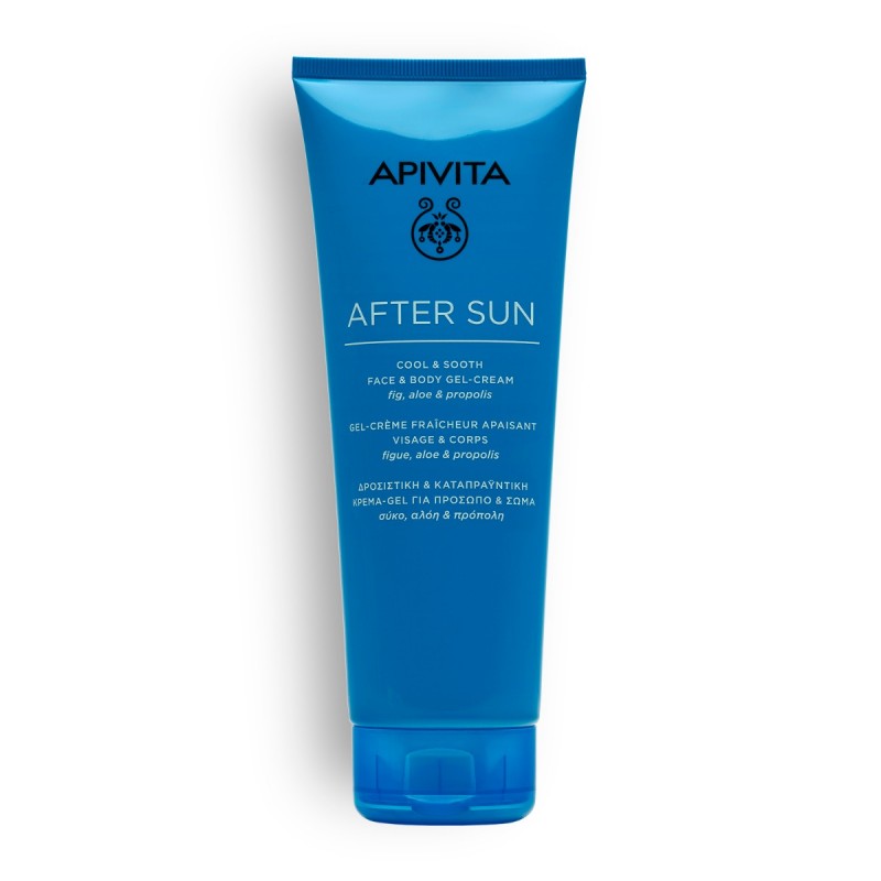 Apivita After Sun Δροσιστική & Καταπραϋντική Κρέμα-Gel για Πρόσωπο & Σώμα