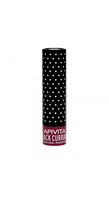 Apivita Black Currant Lip Care με Φραγκοστάφυλο,Μπορντό Φυσικό Χρώμα 4.4gr 