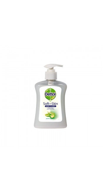 Dettol Αντιβακτηριδιακό Κρεμουσάπουνο Aloe Vera & Πρωτεϊνες Γάλακτος - Ενυδατικό, 250ml 