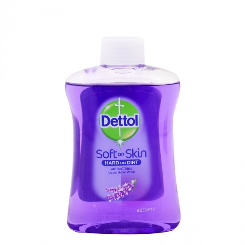 Dettol Ανταλλακτικό Υγρό Κρεμοσάπουνο Λεβάντα, 250ml