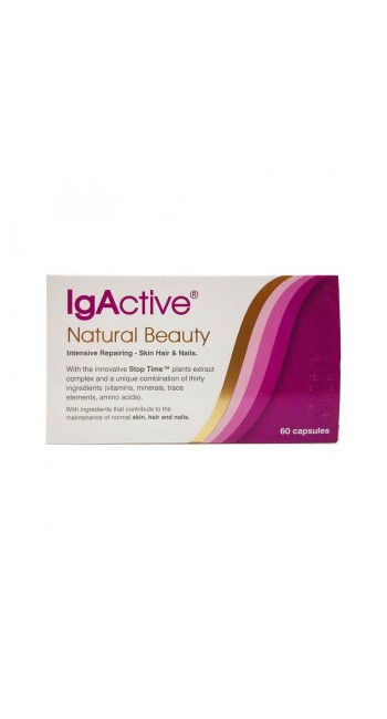 IgActive Natural Beauty Συμπλήρωμα Διατροφής για Δέρμα, Μαλλιά & Νύχια, 60 κάψουλες