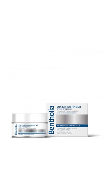 Bentholia Face Cream Ενυδατική Κρέμα Ημέρας, 50ml