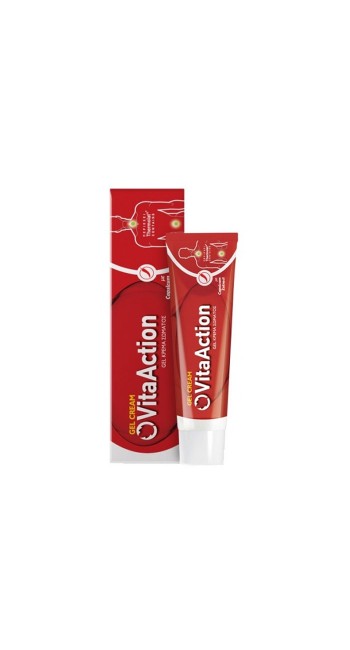 VitaAction Hot Gel Cream Θερμή Κρεμογέλη Ανακούφισης & Ξεκούρασης, 100ml