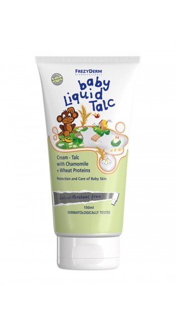 Frezyderm Baby Liquid Talc Κρέμα Talc για Χρήση κατά την Αλλαγή Πάνας, 150ml