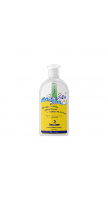 Frezyderm Baby Chamomile Bath Λεπτόρρευστο Διάλυμα για την Ανακούφιση & Περιποίηση του Ερεθισμένου & Ευαίσθητου Δέρματος, 200ml