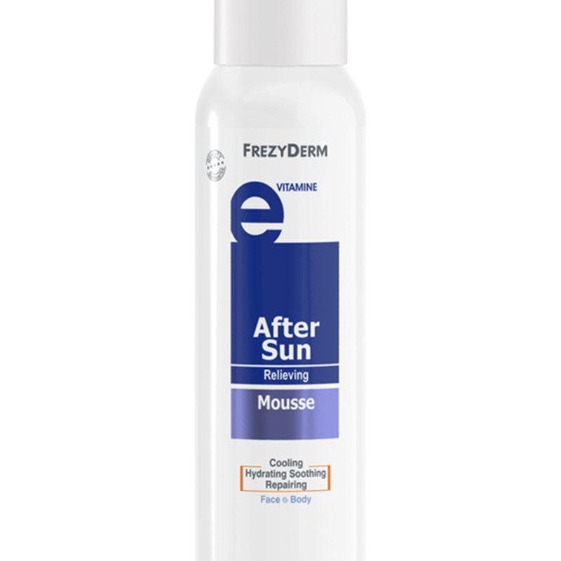 Frezyderm After Sun Mousse Ενυδατικός Αφρός Προσώπου & Σώματος για μετά τον Ήλιο, 150ml