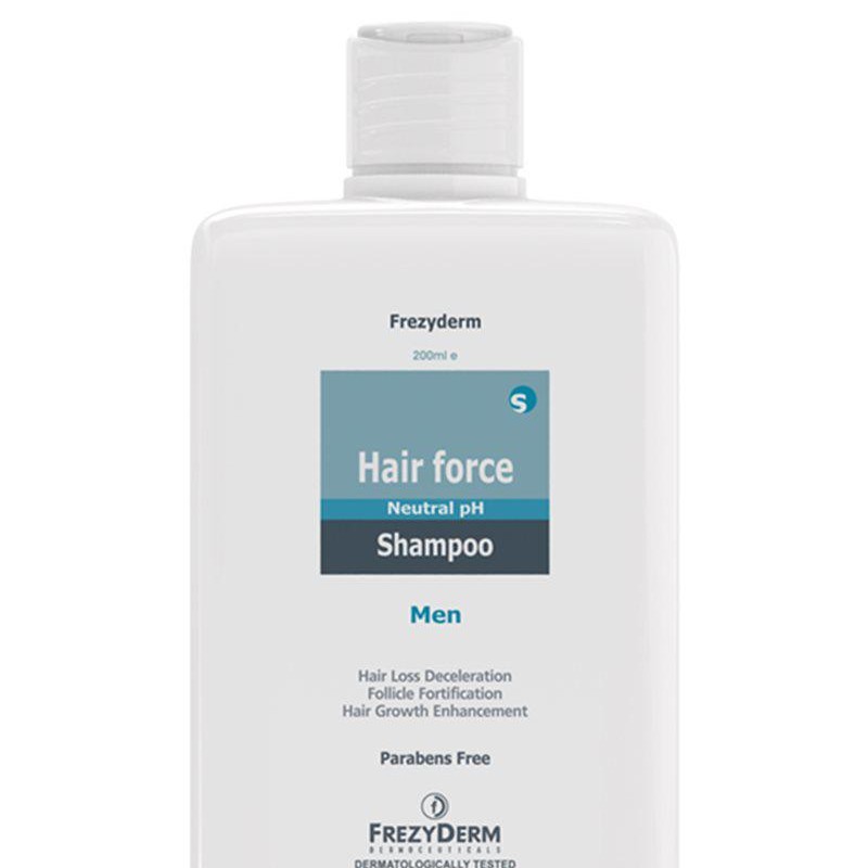 Frezyderm Hair Force Shampoo Men Τριχοτονωτικό Σαμπουάν για την Ανδρική Τριχόπτωση, 200ml