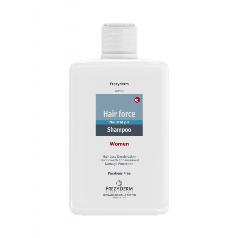 Frezyderm Hair Force Shampoo Women Σαμπουάν για την Γυναικεία Τριχόπτωση, 200ml