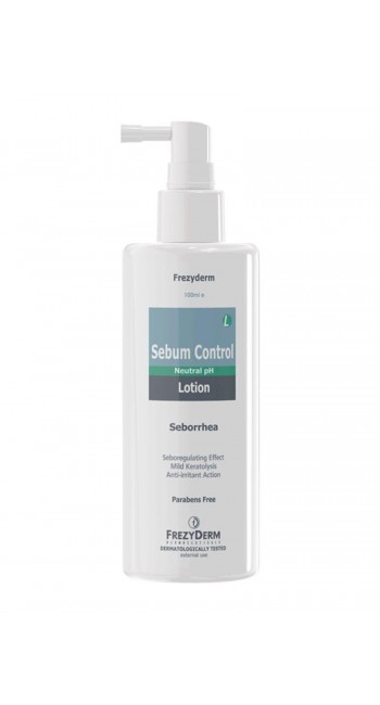 Frezyderm Sebum Control Lotion Λοσιόν Μαλλιών για την Σμηγματορροϊκή Δερματίτιδα, Κνησμό & Ψωρίαση Τριχωτού, 100ml