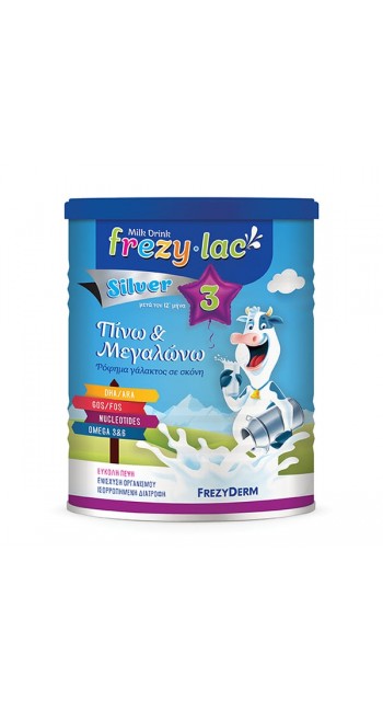 Frezylac Silver 3 Πίνω & Μεγαλώνω, Γάλα σε Σκόνη για Βρέφη από 12+ μηνών, 400gr