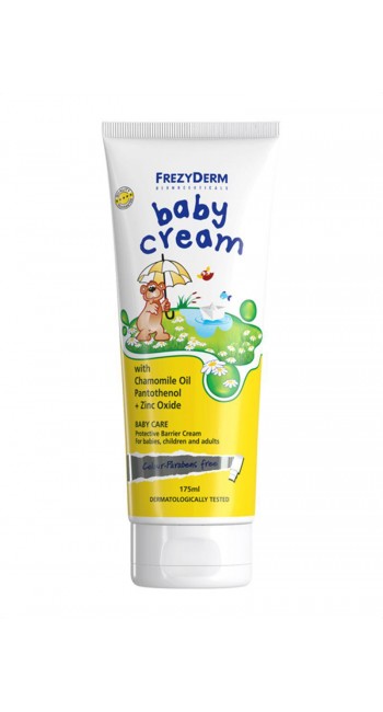 Frezyderm Baby Cream Προστατευτική & Αδιάβροχη Κρέμα για Αλλαγή Πάνας, 175ml