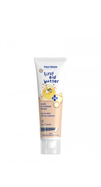 Frezyderm First Aid Butter Gel που Αντιμετωπίζει Χτυπήματα, Εκχυμώσεις & Μώλωπες για Πρόσωπο & Σώμα, 50ml