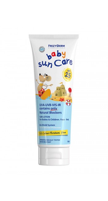 Frezyderm Baby Sun Care SPF25 Βρεφικό Αντηλιακό Γαλάκτωμα Προσώπου & Σώματος, 100ml