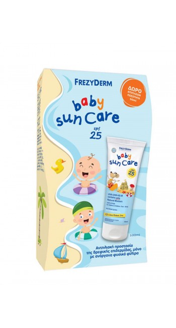 Frezyderm Promo Baby Sun Care SPF25 Παιδικό Αντηλιακό για Πρόσωπο/Σώμα 100ml & 50ml ΔΩΡΟ 