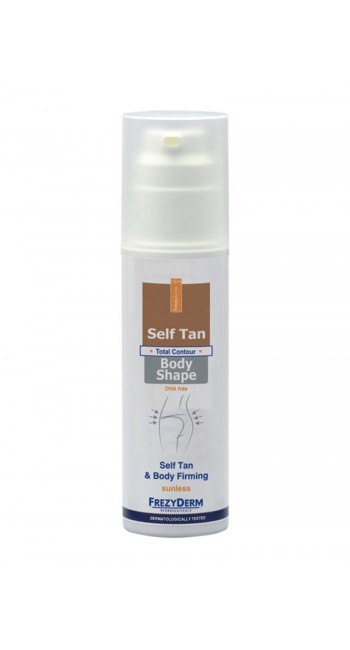 Frezyderm Self Tan Body Shape Αυτομαυριστικό Γαλάκτωμα με Συσφικτική Δράση, 150ml