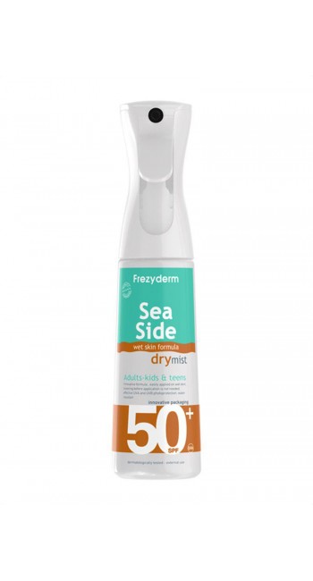 Frezyderm Sea Side Dry Mist SPF50+ Αντηλιακό Spray Σώματος Πολύ Υψηλής Προστασίας, 300ml