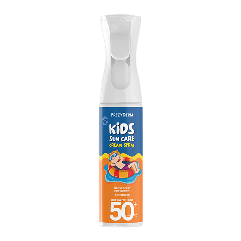 Frezyderm Αδιάβροχο Παιδικό Αντηλιακό Spray Kids Sun Care για Πρόσωπο & Σώμα SPF50+ 275ml