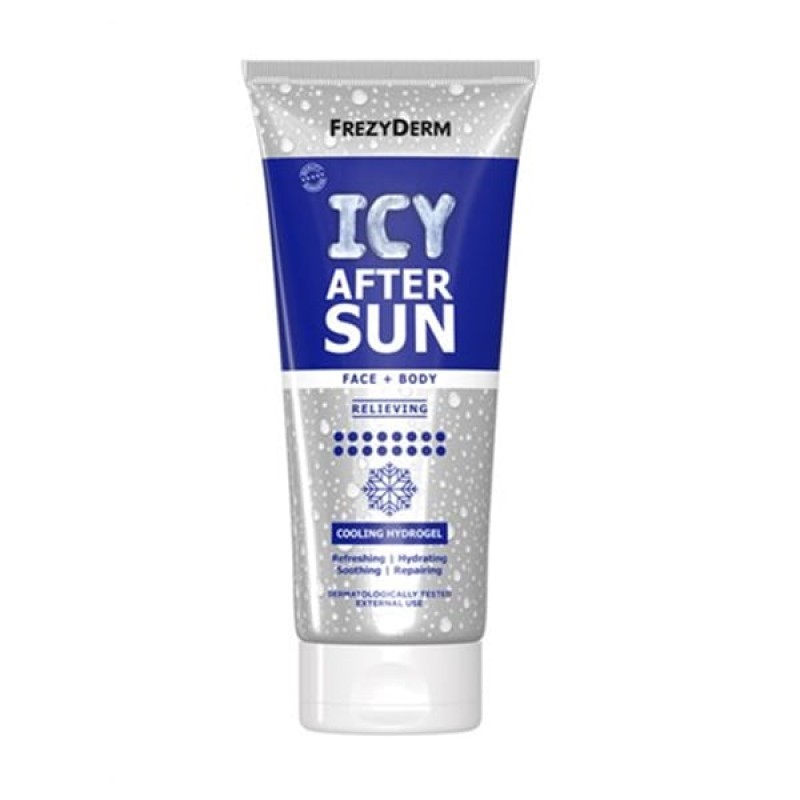 Frezyderm Icy After Sun Δροσερό Gel για Μετά τον Ήλιο για Πρόσωπο & Σώμα, 200ml