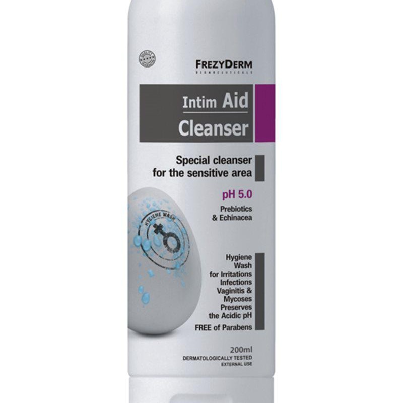 Frezyderm Intim Aid Cleanser pH 5.0 Καθαριστικό Ευαίσθητης Περιοχής, 200ml